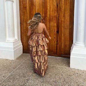 LoveShackFancy Bexlie Haiter Dress